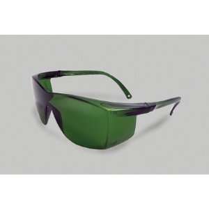 Radnor ® IR Scratch Resistant Safety Glasses   Black Frame And 3.0 IR 