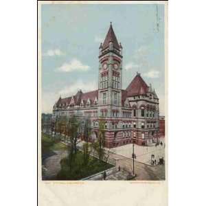  Reprint City Hall, Cincinnati, O  