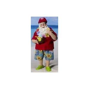  Fabriche Santa Claus Tropical Breeze Beach Kurt Adler 
