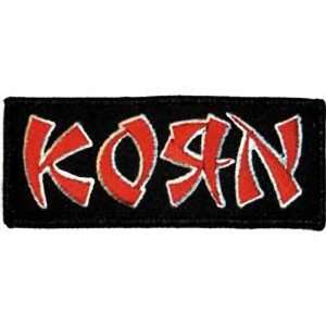  KORN BAND LOGO EMBROIDERED PATCH