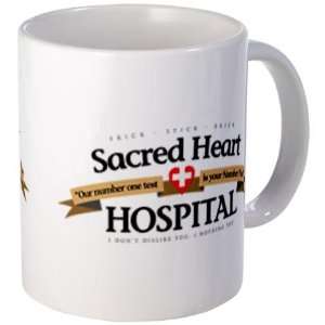  Sacred Heart Hospital Scrubstv Mug by  Kitchen 