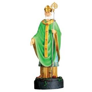Saint Patrick Religious Catholic Christian Statue Figurine Model Art