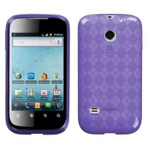   for Huawei Ascend II M865 Cricket   Purple Cell Phones & Accessories