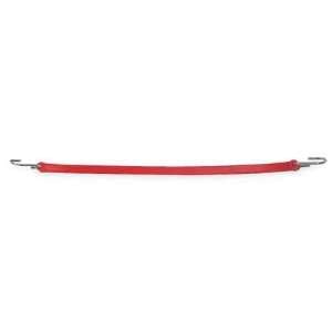   Bungee Straps Tie Down,Truck Strap,12 In L,Red