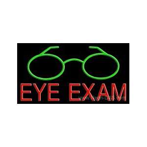  Eye Exam Neon Sign 20 x 37