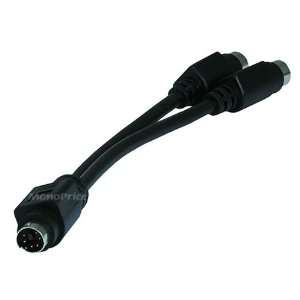  PS/2 Y Splitter Cable for Notebook