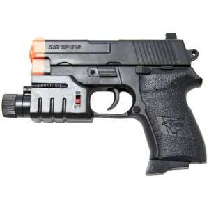  Spring Secret Agent Pistol FPS 100 Laser Airsoft Gun 