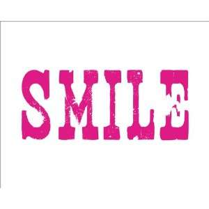  Smile, 8 x 10 archival print (hot pink)