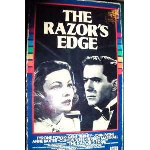  The Razors Edge 1984 RCA VHS USED 