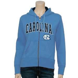 North Carolina Tar Heels (UNC) Ladies Carolina Blue Fantasy Full Zip 