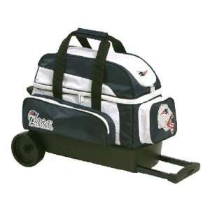  NFL Double Roller Bowling Bag  New England Patriots 