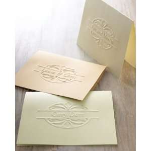   50 Circle Notes with Personalized Envelopes