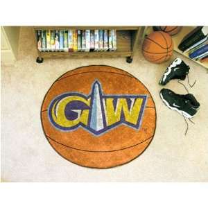 George Washington Colonials NCAA Basketball Round Floor Mat (29 