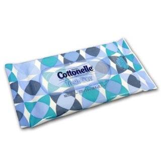Cottonelle Fresh Flushable Wipes, Travel Packs, Case of 12/10s (120 ct 