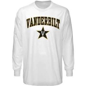 NCAA Vanderbilt Commodores White Bare Essentials Long Sleeve T shirt