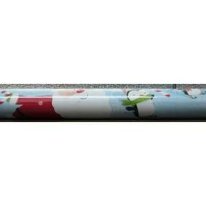  Christmas XLR8118 Santa Skating Mega Roll Wrapping Paper Everything