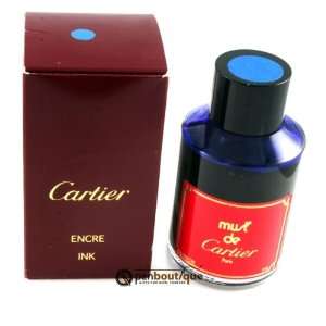    Cartier Fountain Pen Ink Bottle   Bordeaux