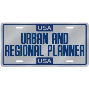  New  Usa Urban And Regional Planner  License Plate 