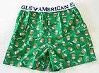 MENS AMERICAN EAGLE CHEERS GLOW IN THE DARK BOXER SHORTS SIZE L