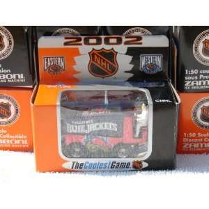   BLUE JACKETS NHL 150 Scale Diecast Mini Zamboni
