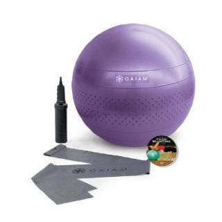 Gaiam Total Body Balance Ball Kit (55cm)