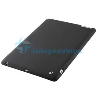   Silicone Rubber Gel Case Cover Headphone Splitter For iPad 2  
