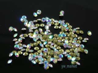 Diamante AB Rhinestone Point Back Wholesale Price  