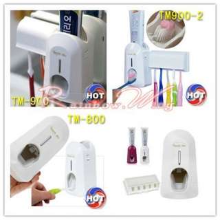 Automatic Toothpaste Dispenser&Free Brush Holder SET  