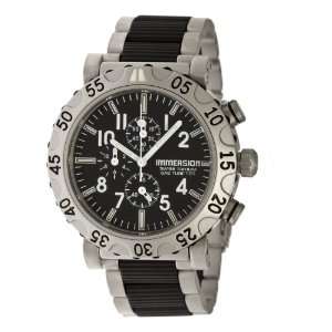   Chronograph Black Dial Tritium Mens Watch 6905 Immersion Watches