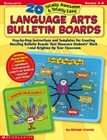 20 Totally Awesome & Totally Easy Language Arts Bulletin Boards by 