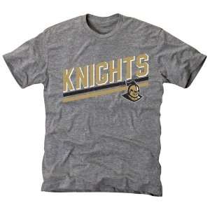  UCF Knights Rising Bar Tri Blend T Shirt   Ash Sports 