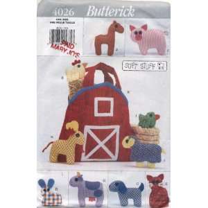   Friends and Barn Tote Bag Sewing Pattern # 4026 Arts, Crafts & Sewing