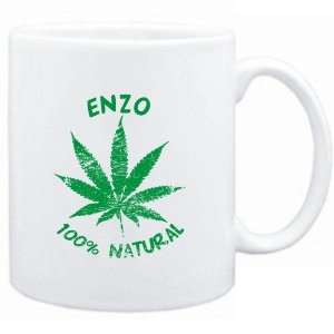  Mug White  Enzo 100% Natural  Male Names Sports 