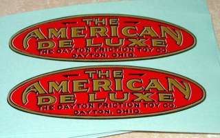 Dayton Friction American National Bus Stickers DY 001  