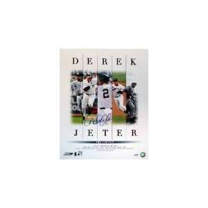   Derek Jeter Autographed Career Accomplishments 5 Im
