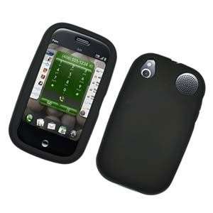 NEW RUBBER BLACK HARD SNAP ON CASE COVER FOR PALM PRE 2 PROTECTOR SNAP 