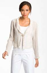 Eileen Fisher Crop Linen Jacket (Petite) $218.00