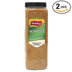Durkee Seed Mustard, Whole, 23 Ounce Grocery & Gourmet Food