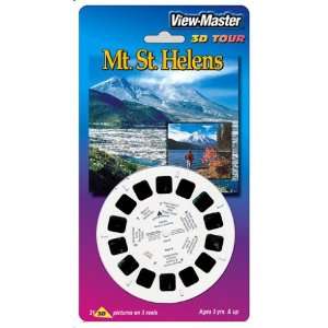  View Master 3D 3 Reel Card Mt St Helens Baby