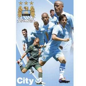  Manchester City FC. Players Poster