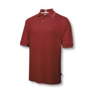 Adidas 2007 Mens ClimaLite Stretch Jersey Polo Shirt   University Red 