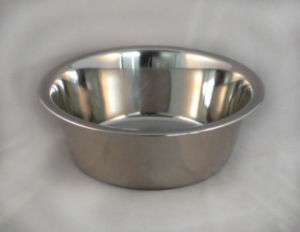 Stainless Steel Food Water Bowl Dish for Dog or Cat NEW  