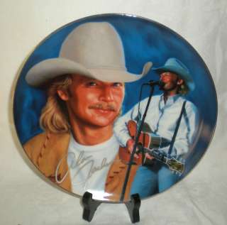   LOVE 1st Alan Jackson Collector Plate by Danny OLeary NIB  