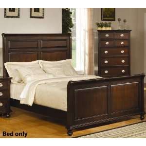  Eastern King Bed In Rich Cappuccino Finish   Coaster 