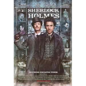  Sherlock Holmes Original 27 X 40 Theatrical Movie Poster 