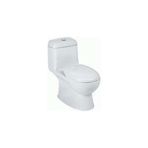  Caroma One Piece Easy Height Round Front Toilet 989668W 