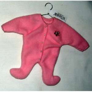  Ganz Christmas Fabric Baby Clothes Ornament   Pink