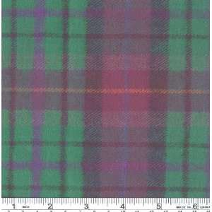  45 Wide Heavyweight Flannel Plaid Vineyard Fabric By The 