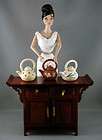 Miniature Chinese Teapot Set 4 Barbie Fashion Royalty Doll & Furniture 