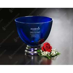  Cobalt Pedestal Bowl